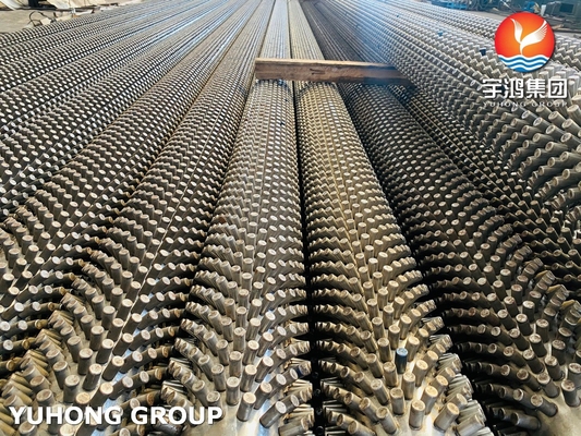 Buy Stainless Steel Seamless Pipe ASTM A312 TP317L with 11Cr Studded Tube , Fired Heater and Furnace Application online manufacture