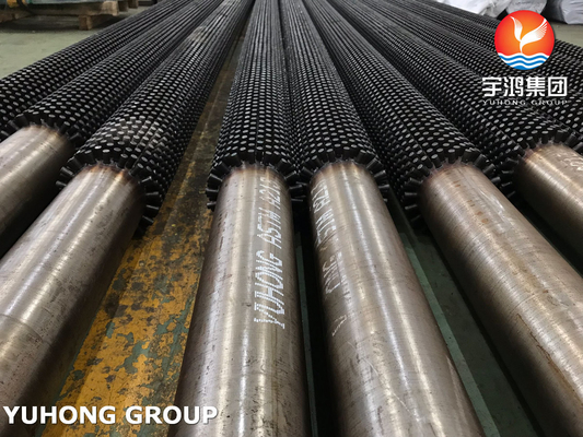 Buy ASME SA213 T9 Alloy Steel Studded Tubes For Refineries And Boilers online manufacture