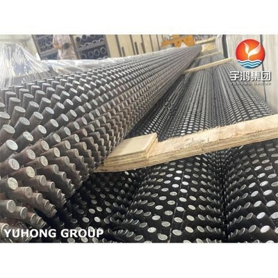 Buy ASTM A213 T9 Alloy Steel Studded Fin Tubes online manufacture