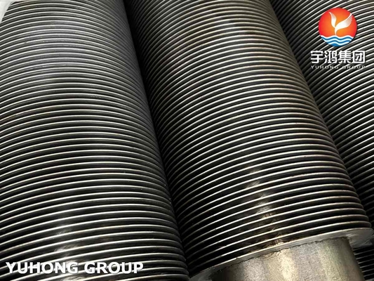 kopen Verwelding Fin Tube, Serrated Type, ASME SA106 Gr.B Seamless Pipe With CS Fin Material, Raffinate Application online manufacture
