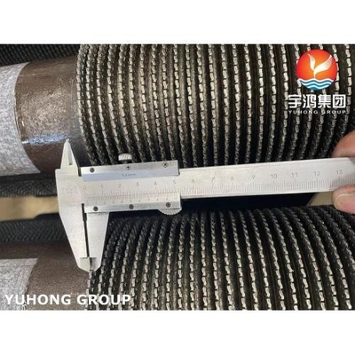 ซื้อ ท่อปัดปัดความถี่สูง สาย ASTM A312 TP347 ท่อไร้รอยที่มีวัสดุปัด 11Cr (SS409) ระบบ HVAC online manufacture