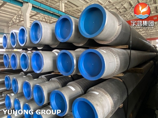 خرید لوله پایه جوشکاری با فرکانس بالا ASTM A312 TP304 Fin Material ASTM A240 SS 304 online manufacture