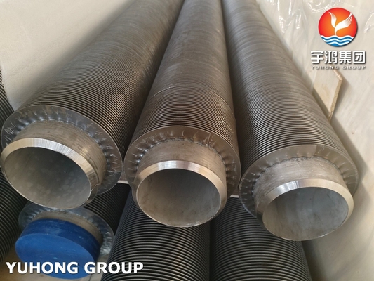 ซื้อ การปั่นความถี่สูง ASTM A312 TP347H Fin Tube 11Cr สําหรับหม้อเตา online manufacture