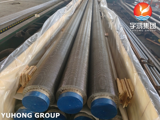 Купить HFW Fin Tube ASTM A312 TP347H Нержавеющая сталь спиральная трубка для экономайзера online manufacture