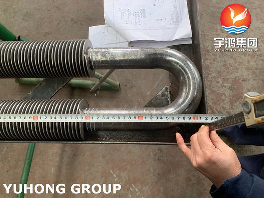 ซื้อ U Bend Solid Fined Tube HFW สําหรับส่วนการกระบี่ของเตาอบอบร้อน online manufacture