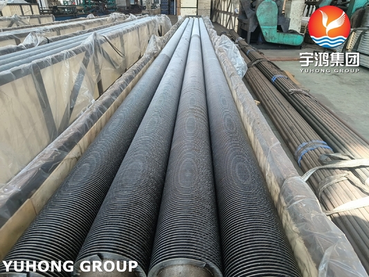 ซื้อ ASTM A335 P22 ท่อปีกแข็งที่มีวัสดุปีก 11-13Cr ที่ใช้ในเตาอบและไบเลอร์ online manufacture