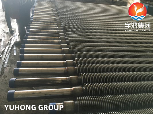 Buy SA213 T12 Solid Fin Tube Pipe Used In Reactor Cooler And Condenser online manufacture