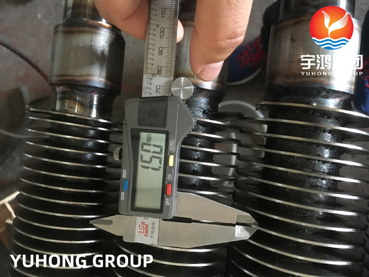 Buy Power Generation Solid Welded Fin Tube Pipe ASME SA213 Material T12 online manufacture
