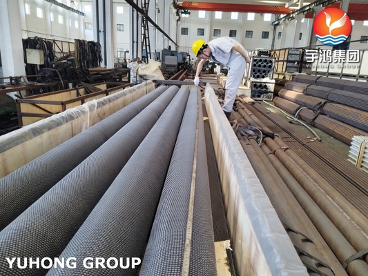kopen HFW-zuurvinnenbuis van roestvrij staal ASTM A312 TP304H met SS304-vinnen voor oven online manufacture