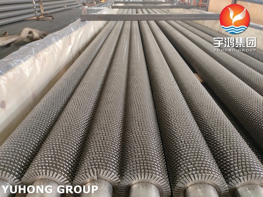 Buy SA192 ASME Serrated Finned Heating Pipe For Waste Heat Recovery System And Gas Cooler online manufacture