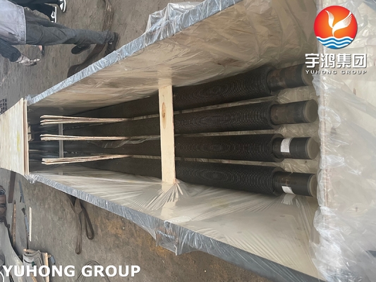 কেনা কার্বন ইস্পাত স্ট্রিপ সহ এইচএফডাব্লু হার্ড অ্যালোয় ফিন টিউব ASME SA335 P9 online manufacture