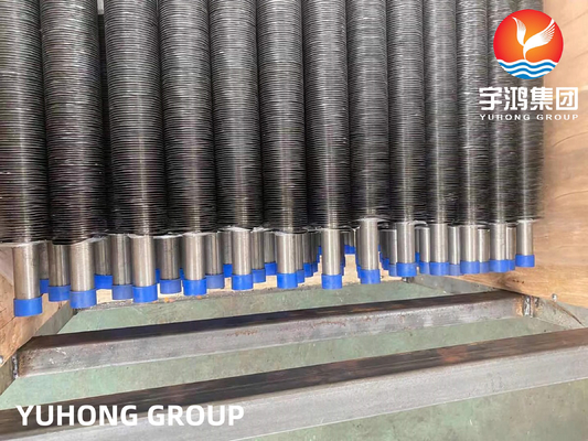 Buy Monel 400 Embedded G Fin Tube , Base Tube ASME SB163 NO4400, Fin Material Al 1060 online manufacture