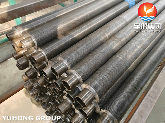 Buy Stainless Steel Embedded G Fin Tube, ASTM A249 TP304 Welded Tube With Aluminum 1060, Dry Kiln Application online manufacture