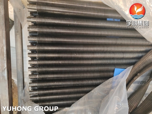 Buy ASTM A179 Aluminium Strip Al1060 Embedded Fin Tube For Air Cooled Heat Exchanger online manufacture