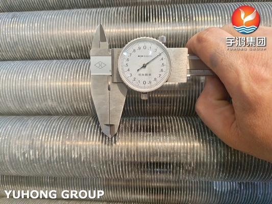 ซื้อ ASTM A269 TP304 สแตนเลสท่อปีกขีดออกสําหรับเครื่องปั่น / เครื่องแลกเปลี่ยนความร้อน online manufacture