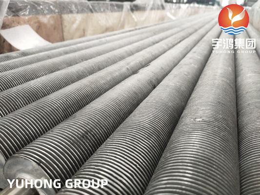 comprar Tubos de pinças extrudidas de aço inoxidável TP304 com pinças AL1060 para condensador online manufacture