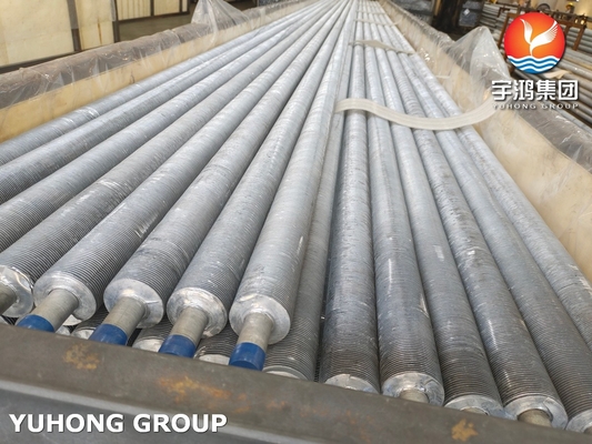 Buy A269 TP304 ASTM T Type Extruded Fin Tubes With AL Fin For Air Cooler Dryer online manufacture