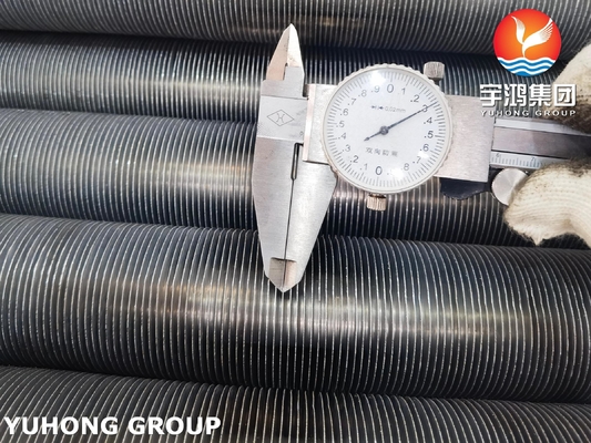 Buy Air Cooler Heat Exchanger Carbon Steel Extruded Fin Tube ASTM A179 online manufacture
