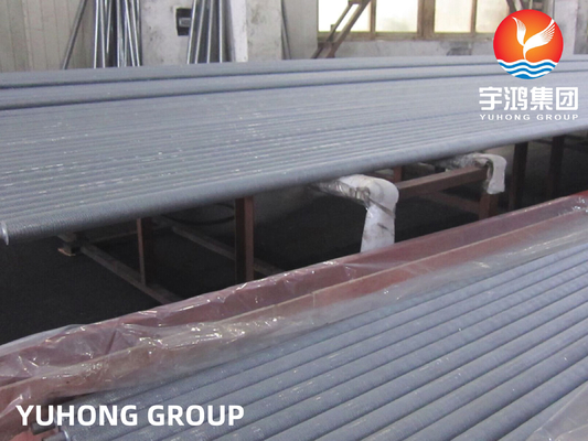Buy L Type Fin Tube ASME SA179 Fin Material AL 1060 For Air Cooler , Condenser online manufacture