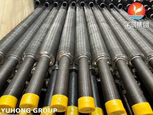 comprare Tipo L tubo a pinna ferita ASTM A179 tubo di acciaio al carbonio materiale a pinna Al1060 per climatizzazione online manufacture
