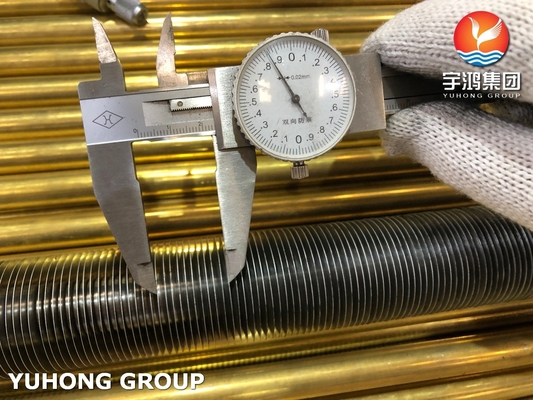 Buy ASTM A179 Wound Fin Tube For Air Cooler Heat Exchager Condenser online manufacture