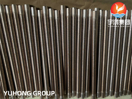 Beli Tabung low fin ASME SB111 C70600 Tabung dasar paduan tembaga nikel online manufacture