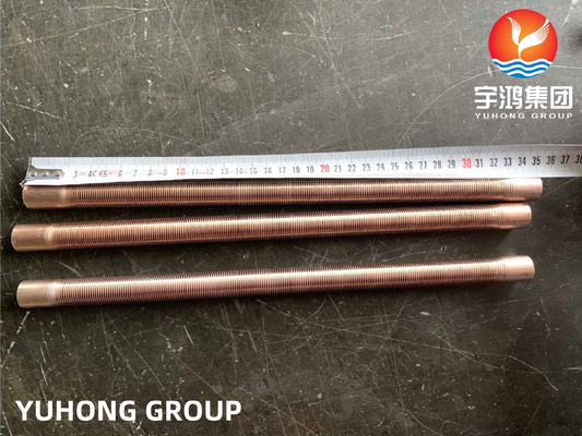 Buy Power Generation ASTM B111 Low Finned Tube C70600-O61 Copper Nickel online manufacture