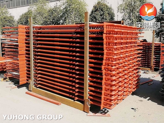 Buy H Type Tube Finning Seamless Steel ASME SA213 TP317 Boiler Pressure Parts For Economizer online manufacture