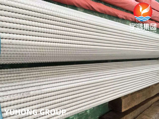 Buy Enhanced Heat Transfer Tube Finning ASTM A213 TP316L Corrugated Type For Heat Exchanger online manufacture