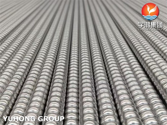 Buy Enhanced Heat Transfer Fin Tube Pipe ASTM A312 310S Corrugated Tube online manufacture