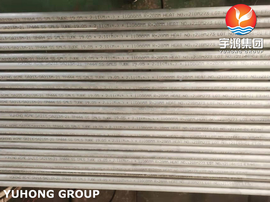 Buy ASTM A213 TP444 Stainless Steel Seamless Tube For Power Generation online manufacture