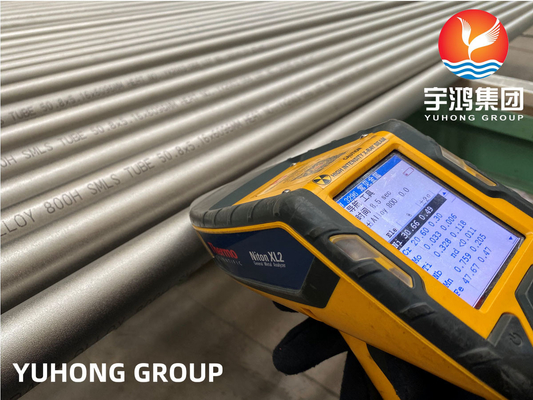 Mua ASTM B407 Incoloy 800 N08800 ống trao đổi nhiệt hợp kim niken cho lò nung online manufacture
