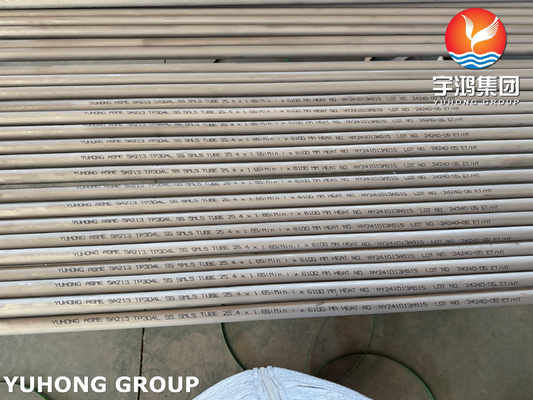 Mua ASTM A269 TP316L ống không may thép không gỉ cho máy trao đổi nhiệt và máy ngưng tụ online manufacture