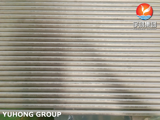 kupować ASME SA789 UNS S32750 Super Duplex Stainless Steel Seamless Tube dla kondensatora online manufacture