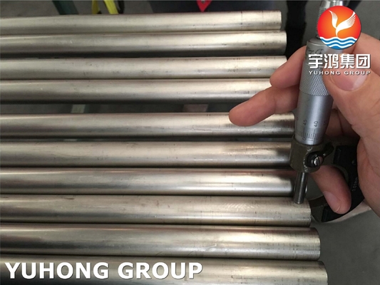 Купить ASME SB338 GR7 Титановая сплавная стальная теплообменная трубка для электростанций online manufacture