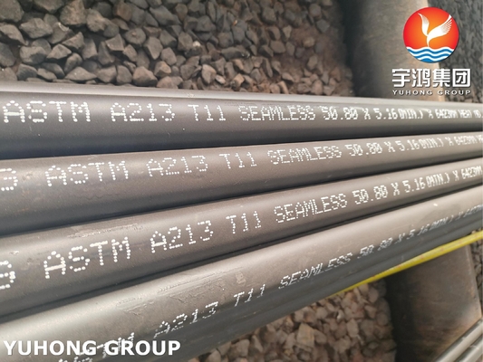 Buy ASTM A213 T11 Alloy Steel Heat Exchanger Tube For Tube Bundle online manufacture