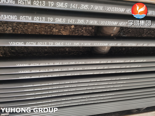kopen ASTM A213 T9 naadloze ketelbuis van legeringsstaal, toepassing in olieraffinaderijen online manufacture