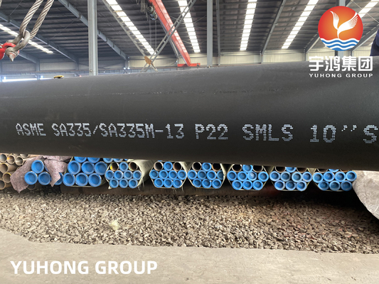 comprar ASTM A335 P22 Tubos sin costuras de calderas de acero de aleación para industrias de petróleo y gas, aplicaciones marinas online manufacture