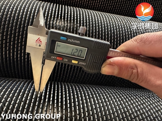 comprare ASTM A335 P11 HFW tubo elicoidale a pinne serrate con pinne di grado 11 per raffinerie online manufacture