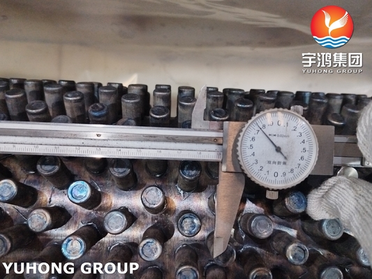 Buy ASTM A106 Gr.B Studded Tube With Carbon Steel Studs For Refinery Air Cooler online manufacture
