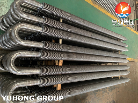 ASTM A106 Gr B High Frequency Welding U Fin Tube For Refineries And Hot Oil Boilers