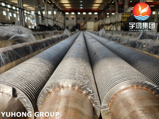 2mm Solid Fin Tube High Frequency Welding Type ASTM A335 P22 With 11-13CR Strip