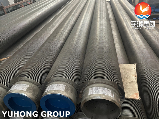 A312 TP304 ASTM Serrated Tube Finning For Chiller And Shipboard Heat Exchangers