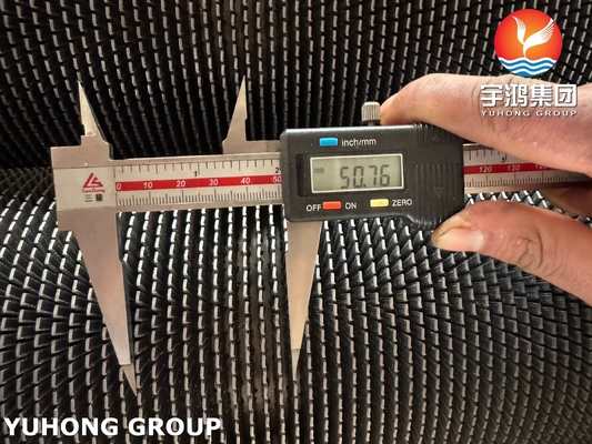 TP316L A312 ASTM Stainless Steel Fins For Reactors And Evaporators