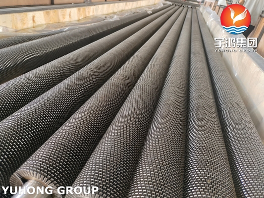 ASME SA192 Serrated Finned Tube For Boiler And Heat Exchanger