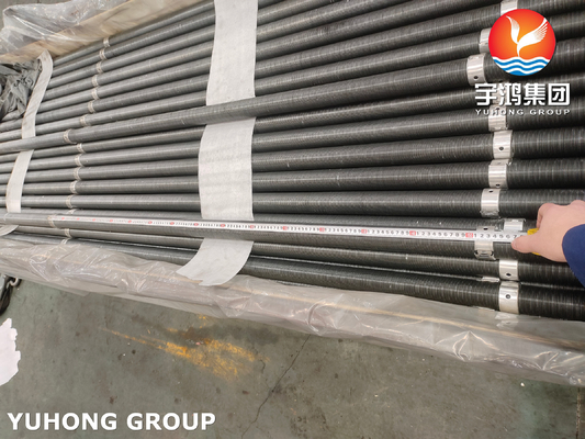 Embedded G Fin Tube ASTM A179 Carbon Steel Fin Tube Fin Material Al1060 For Dry Air Cooler