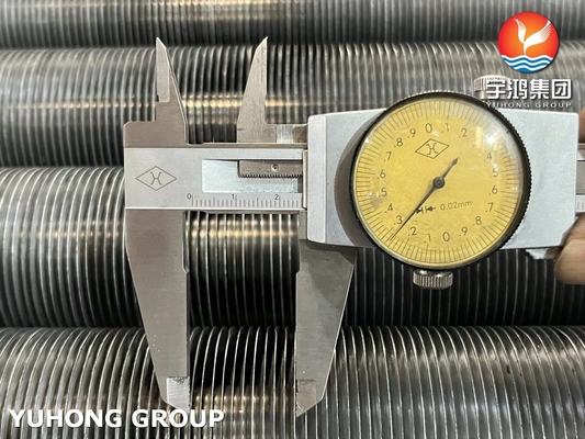 Fully Killed Carbon Steel Embedded Fin Tube For Air Cooler ASME SA179