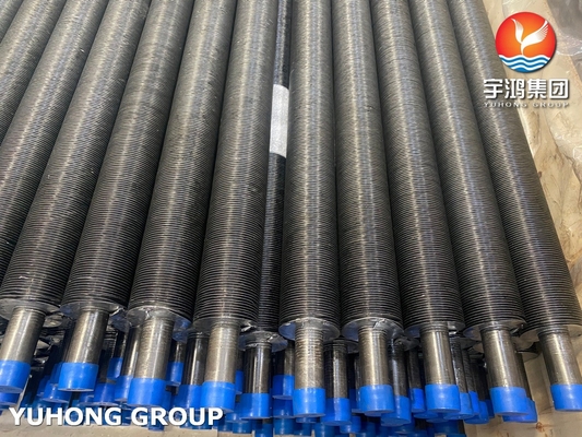 Radiators ASTM A179 Embedded G Fin Tube Heat With Aluminum AL1060