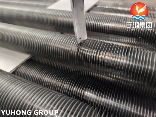Carbon Steel Embedded Finned Tube ASTM A179 With AL1060 Fins For Heat Exchanger