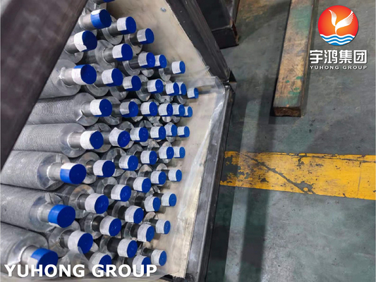 Nickel Alloy Extruded Fin Tube , ASTM B163 NO8825 Incoloy 825 Heat Exchanger Application